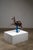Mid-Century Playground Carousel Deer Sculpture with Patina, 1960s For Sale - Image 4 of 6