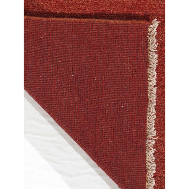 Vintage Hand-Knotted Persian Gabbeh Runner 2'11" X 8'3" For Sale - Image 4 of 5