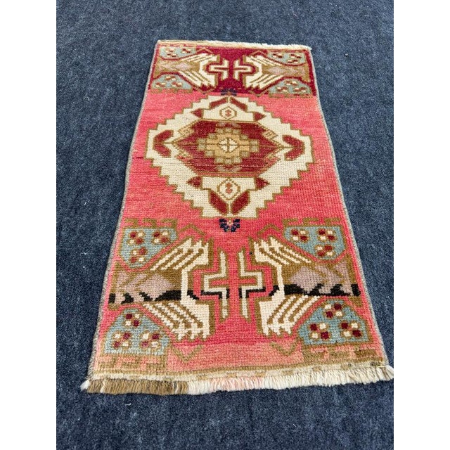 Turkish Yastik Rug 1'4" x 2'9" #23953 Explore a curated collection of hallway runners, wool rugs, and handmade...