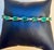 12 Carat Natural Zambian Emerald & Diamond Tennis Bracelet 14 Karat Yellow Gold For Sale In New York - Image 6 of 8