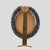 Metal Oval Black Murano Glass Picture Frame with Silver Inclusions, 1970s For Sale - Image 7 of 8