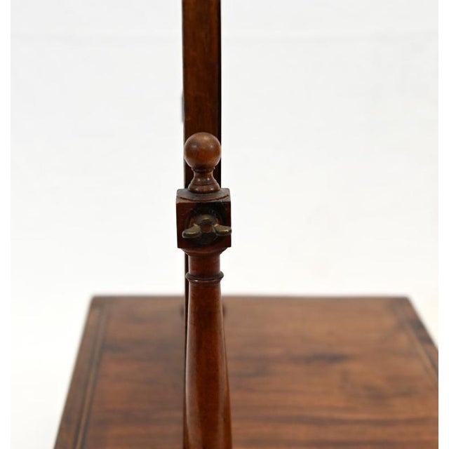 Georgian Mahogany Dressing Mirror For Sale - Image 3 of 7