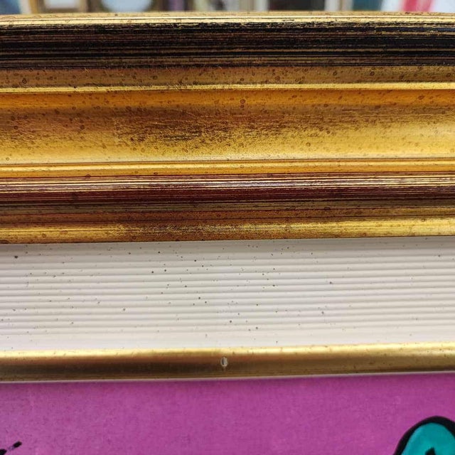 Plastic Max Hamlet, Struggle of Opposers, 1986, Acrylic on Canvas, Framed For Sale - Image 7 of 16