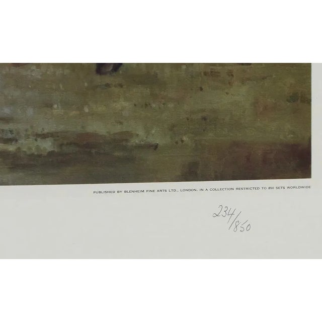 Bahram Winner of the Derby Stakes, 1935 by a.g. Haigh (1870–1963) Provenance: The Susie Hilfiger Collection For Sale In New York - Image 6 of 10