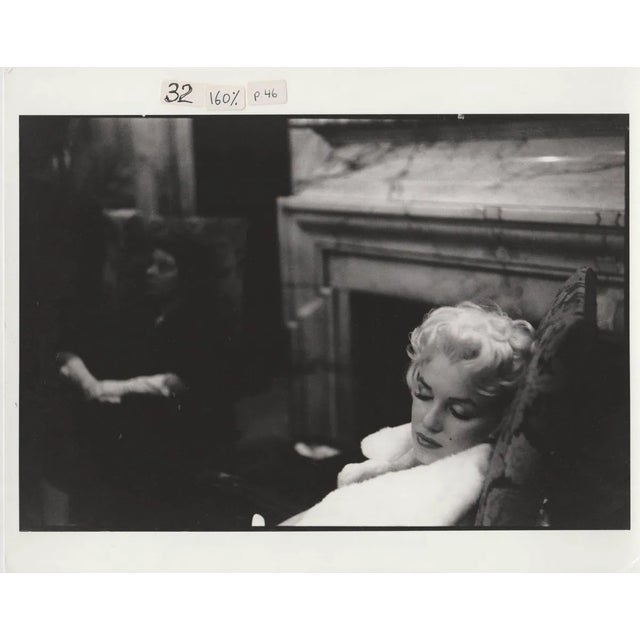 Marilyn Monroe Print of 1988 from Original Negative, 1955 For Sale