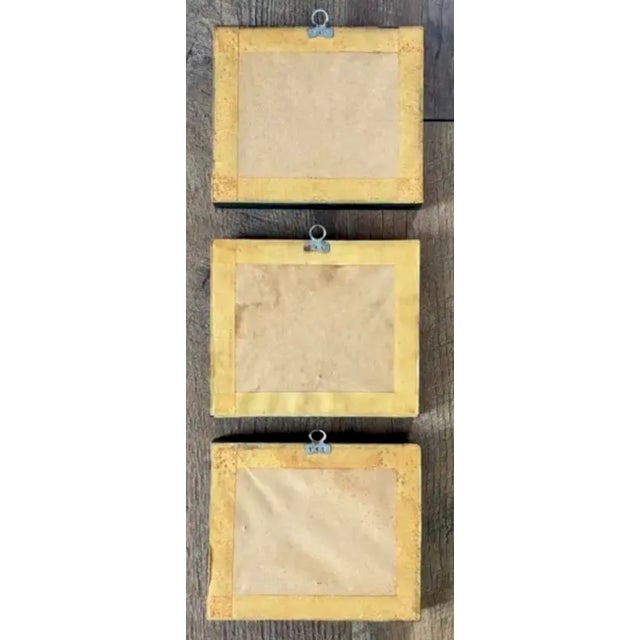 Folk Art, Americana Small Oil Paintings - Original Wood Frames For Sale In New York - Image 6 of 6