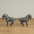 1960s Pair of Vintage Chinese Cloisonne Horses For Sale - Image 5 of 18