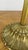Metal Vintage French Ashtray Stand in Brass and Onyx Crystal For Sale - Image 7 of 14