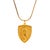 Early 21st Century Sacred Virgin Mary Gold Medallion Necklace For Sale - Image 5 of 10