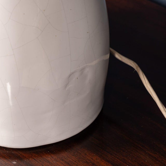 Vintage Italian Ceramic Table Lamp by Giulio Ciniglia for Vivai Del Sud, 1970 For Sale - Image 12 of 17