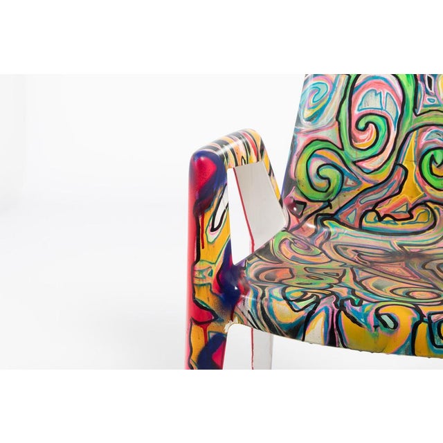 Armchair by Bellini & C. Bellini for Heller Arco For Sale - Image 8 of 12