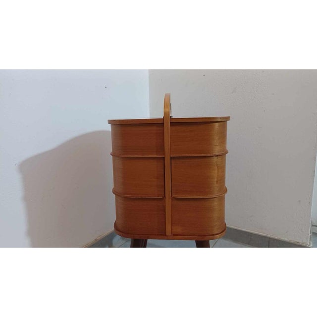 Danish Sewing Box in Teak, 1960s For Sale - Image 6 of 18