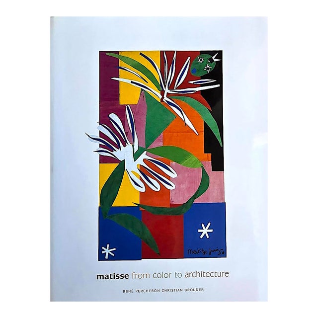 1st Edition Book, "Matisse: From Color to Architecture", by Rene Percheron, Christian Brouder For Sale