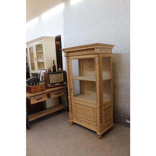 Wood Antique Bauhaus Style Showcase, 1890 For Sale - Image 7 of 7