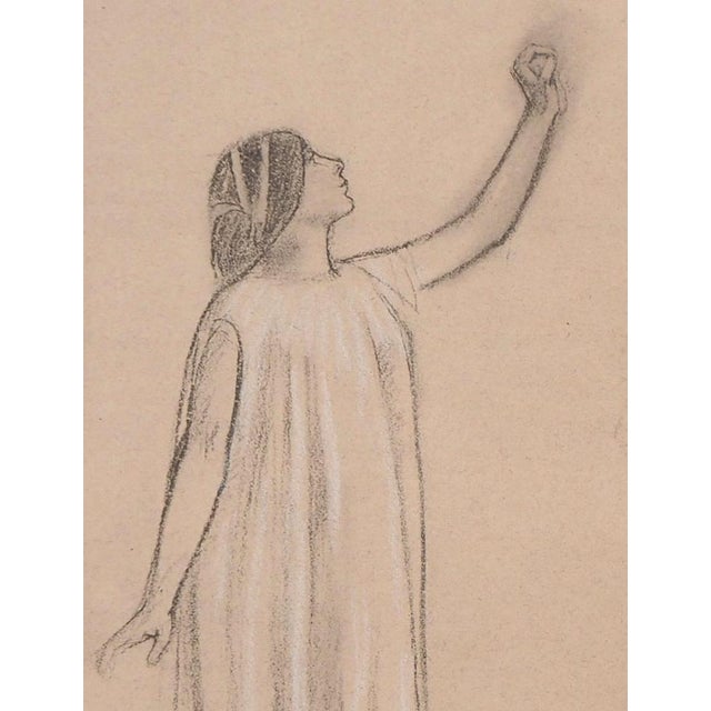 Maurice Denis, Study for Lyrical Drama, Early 20th Century, Original Lithograph For Sale - Image 4 of 5
