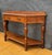 Wood Spanish Oak Console Table with Drawer and Shelf, Early 20th Century For Sale - Image 7 of 12