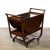 Wood Mid-Century Hand-Rubbed Walnut Drop Leaf Bar Cart by Edward Wormley for Dunbar For Sale - Image 7 of 12