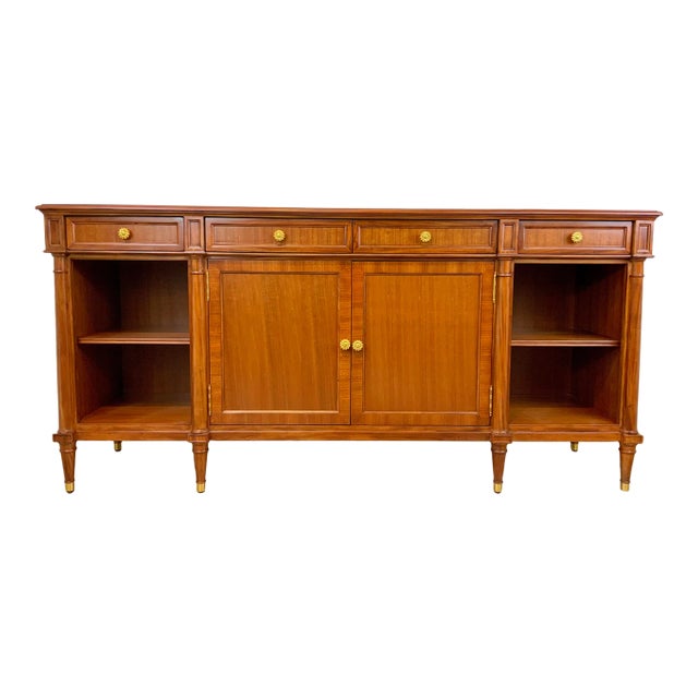 Theodore Alexander Transitional Cherry Wood Finished Andrew Buffet For Sale
