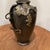 Vintage Japanese Mixed-Metal Bronze Vase With High Relief Applied Grapevine Motif For Sale - Image 11 of 12
