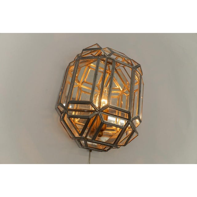 Mid-Century Modern Wall Lamp by Artesania Hijos De Estevez, 1950s For Sale - Image 3 of 17