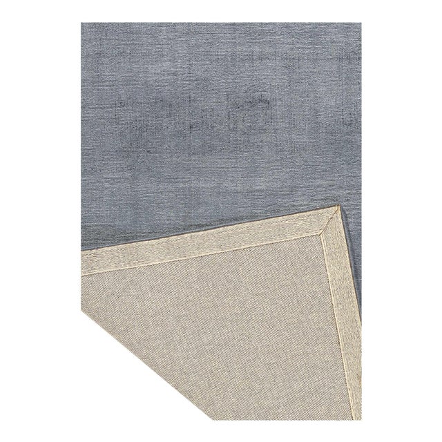 Modern Pasargad DC Modern Pure Bamboo Silk Handmade Rug For Sale - Image 3 of 3