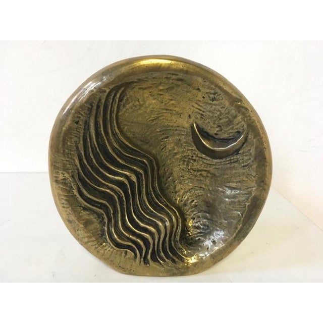 Postmodern Abstract Moon Sculpture in Bronze by Maurizio Bonora, Italy, 1985 For Sale - Image 14 of 18