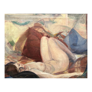 Early 20th Century George John Illian, Art Deco Female Nude By George J. Illian 1925