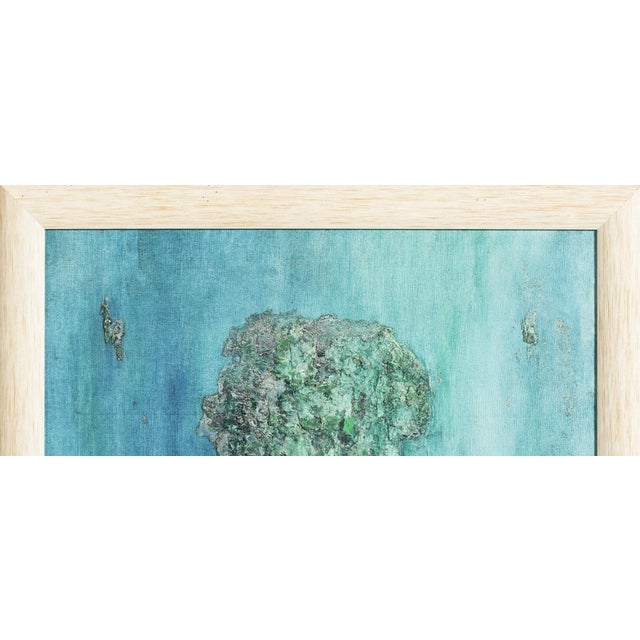 Armanda Passos, Abstract Composition, 1970s, Oil Painting on Canvas For Sale - Image 5 of 8