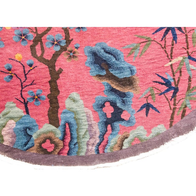 1920s Early 20th Century Chinese Art Deco Rug For Sale - Image 5 of 15