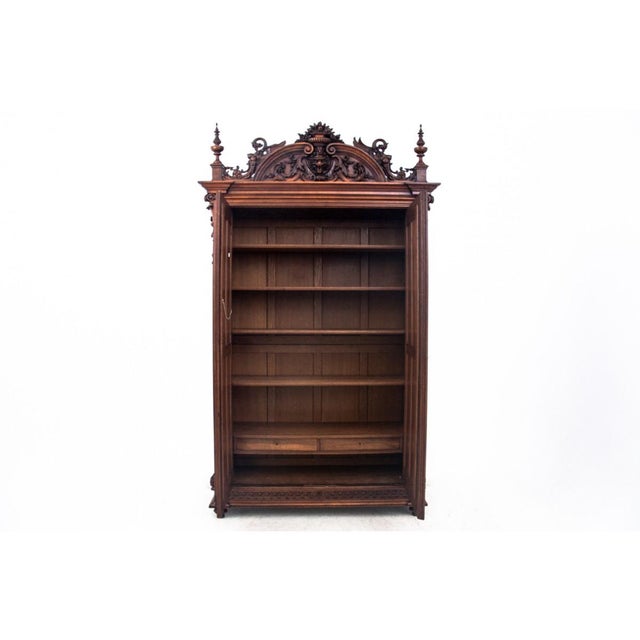 Antique Glass Mirror Wardrobe, France, in Very Good conditions. Designed before 1890