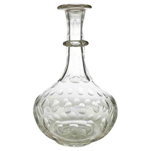 Antique Cut Glass Decanter, 1900s For Sale - Image 5 of 5