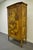 Antique Oriental Chinese Asian Lacquered Figural Painted China Cabinet Curio For Sale - Image 12 of 12