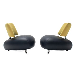 Pallone Chairs by Roy De Scheemaker for Leolux, Netherlands, 1989, Set of 2 For Sale