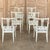 Early 20th Century Set of 6 Antique Swedish Gustavian Painted Dining Chairs Includes 2 Armchairs For Sale - Image 5 of 18