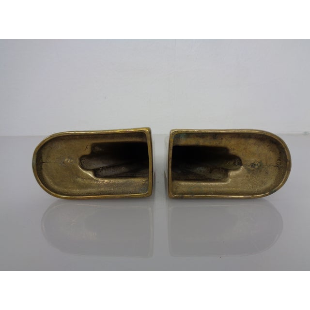 Brass Horses Bookends, 1960s, Set of 2 For Sale - Image 15 of 16