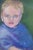 Vintage Original Pastel Portrait Painting of a Young Boy 17" For Sale - Image 4 of 11
