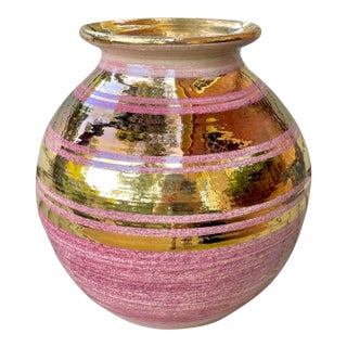Large 1970s French Vase by Georges Pelletier For Sale