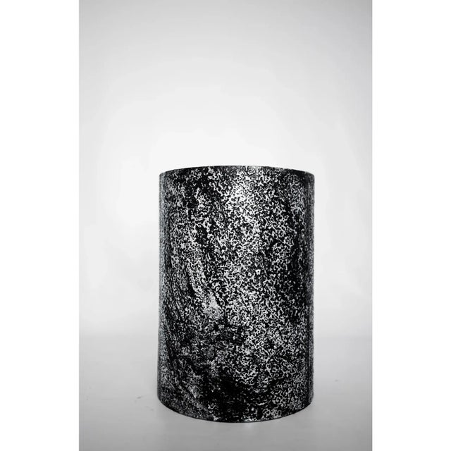 Ebony Modern Black Side Table For Sale - Image 8 of 10