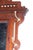 Victorian Eastlake Aesthetic Movement Wall Mirror Hat Rack C. 1880's For Sale - Image 13 of 15
