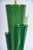 Large Postmodern Green Ceramic Table Lamp attributed to Francois Chatain, 1980s For Sale - Image 13 of 18