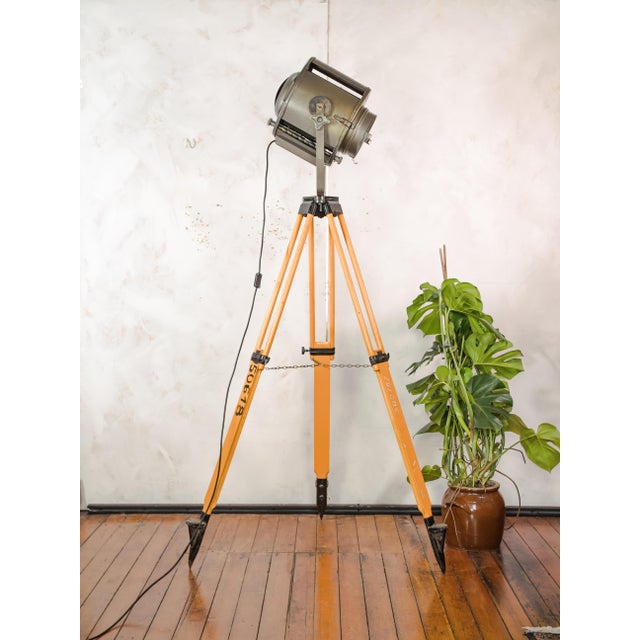 Stage Spotlight Floor Lamp from ADB Belgium, 1960s For Sale - Image 14 of 17