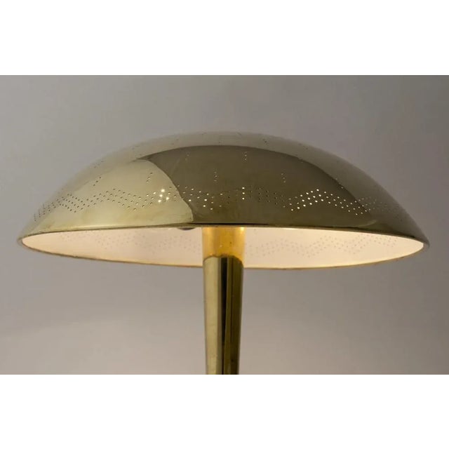 Gold Modern Table Lamp by Paavo Tynell, 1940s For Sale - Image 8 of 10