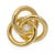 Tiffany and Co. Tiffany & Co. 18k Yellow Gold Three Hoop Diamond Pendant Vintage 2000s For Sale - Image 4 of 5