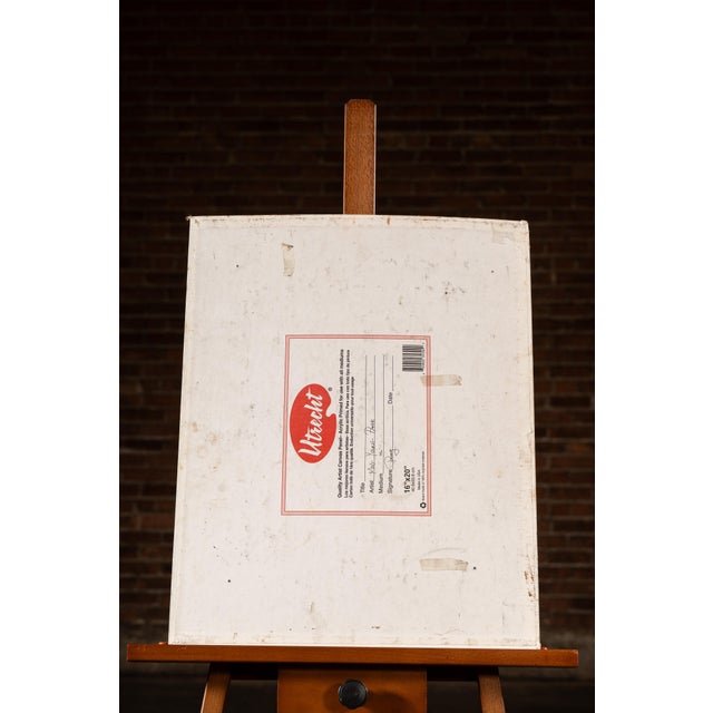 Late 20th Century Male Figurative Study | Contemporary Mog Young Park Oil Painting For Sale In Chicago - Image 6 of 6