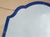 Mid-Century Modern Style Cobalt Blue Wall-Mounted Mirror, Italy For Sale - Image 6 of 11