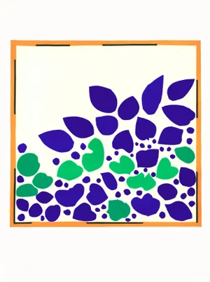 1958 Lithograph "Lierre" (Ivy) After Henri Matisse