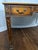 Wood Late 20th Century Theodore Alexander Regency Style Mahogany & Leather Writing Desk With Carved Ribbon Motif Legs For Sale - Image 7 of 18