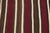 1960s Turkish Red Striped Kilim Runner Rug For Sale - Image 10 of 13