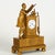 Empire Style Gilt Bronze Clock, 19th Century For Sale - Image 4 of 13