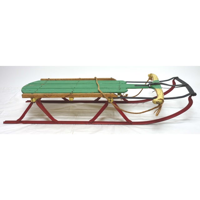 Vintage Flexible Flyer Snow Sled Chairish